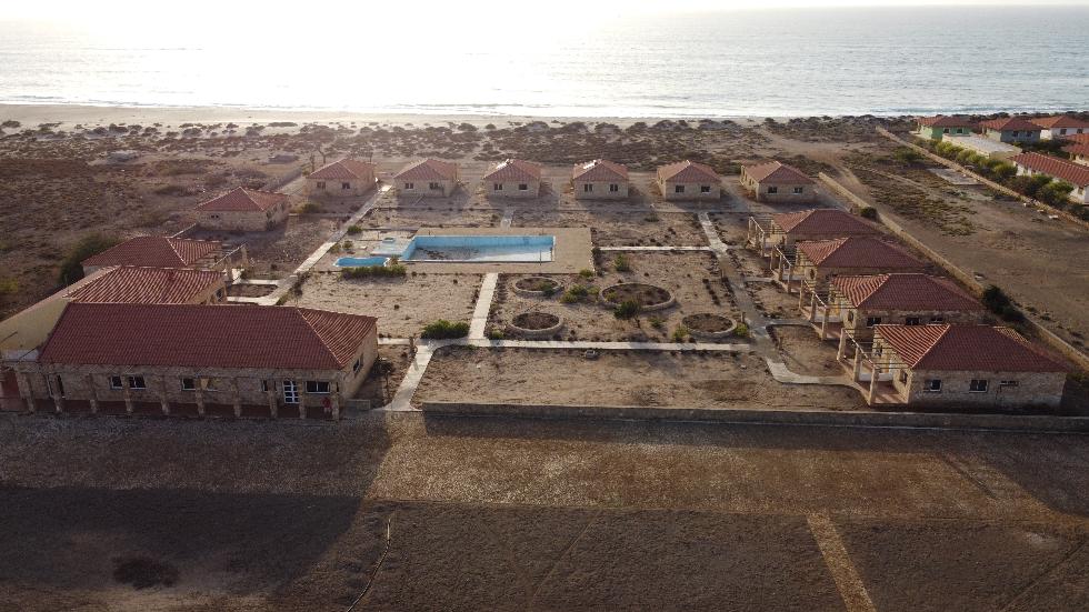 Aerial view of Hotel Bela Vista beachfront complex